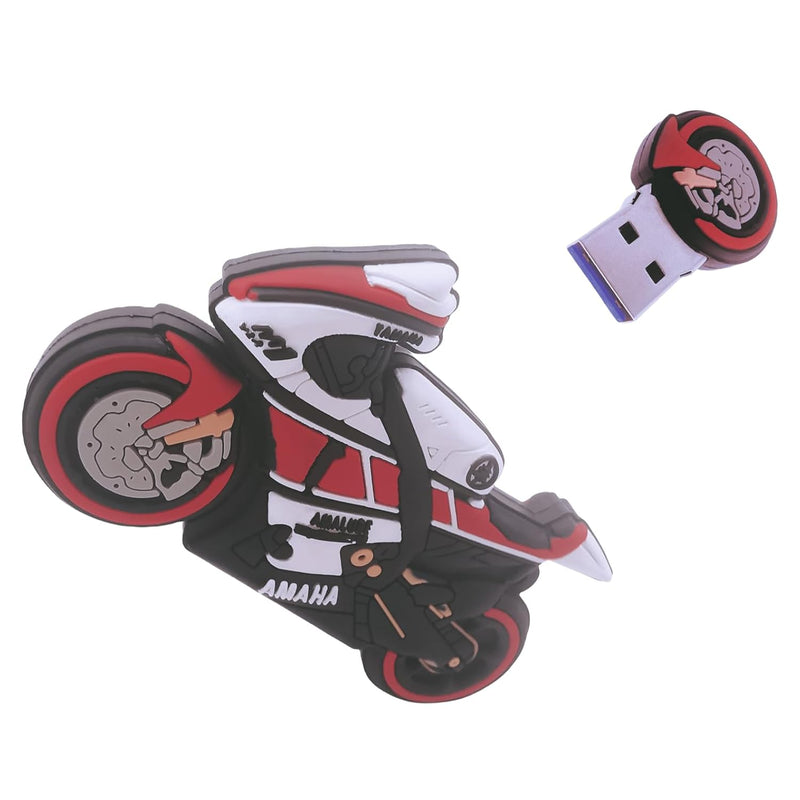 64Gb Usb 3.0 Flash Drive Strong Novelty Cartoon Amaha Motorcycle High Transfer