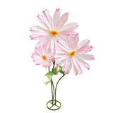 Giant Flowers For Decoration With Stand, Large Artificial Flower Decoration With Standing Base, Big Fake Flower Daisies Bouquet 6.1Ft Wedding Birthday Party Decor Ideal For Home And Event Decor(Pink)