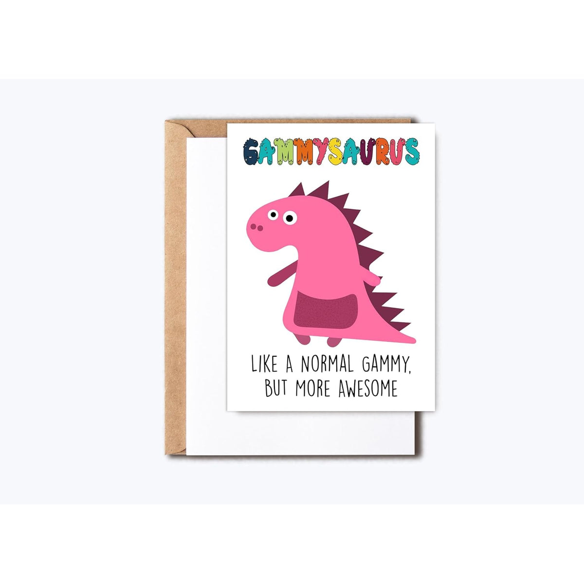 Gammy Dinosaur Card Gammysaurus - Dinosaur Birthday Card - Gammy Birthday Card - Happy Birthday Card - Mother'S Day Card - Card For Gammy