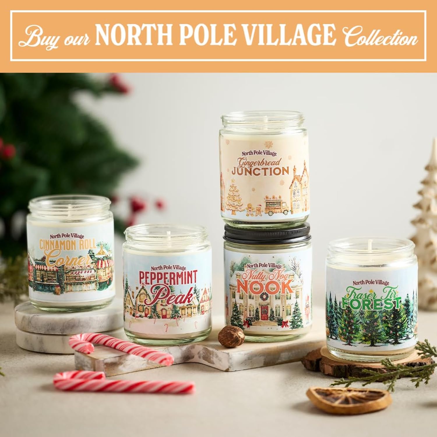 Banana Nut Bread Candle, Christmas 9Oz Jar, Holiday Bakery Aroma, Sweet Baked Scent, Cozy Winter Accent, Seasonal Gift Candle For Men And Women