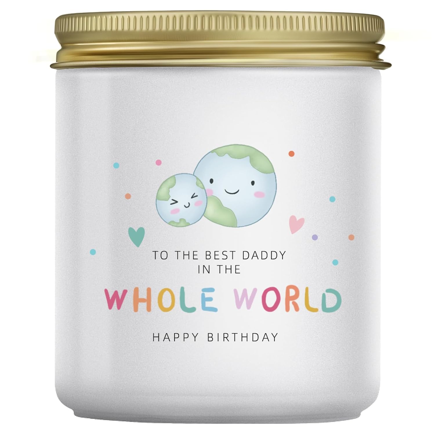 Birthday Gifts For Dad From Daughter Son, Lavender Candle Gift