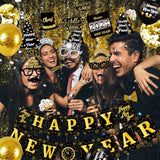 2026 New Year Eve Party Kit Banner, Hats, Balloons & Party Supplies