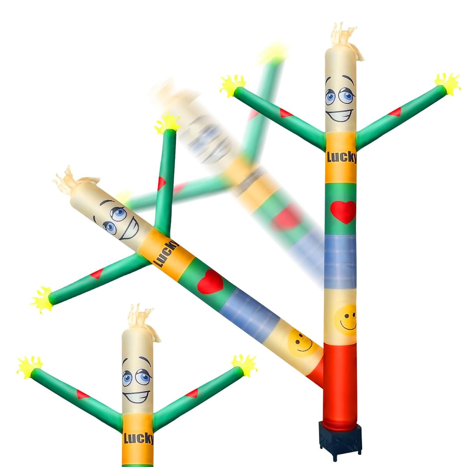 8 Ft Inflatable Air Wacky Waving Tube Dancer With Blower For Thanksgiving Days Decorations Blow Up Inflate Luky For Dail