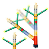 8 Ft Inflatable Air Wacky Waving Tube Dancer With Blower For Thanksgiving Days Decorations Blow Up Inflate Luky For Dail