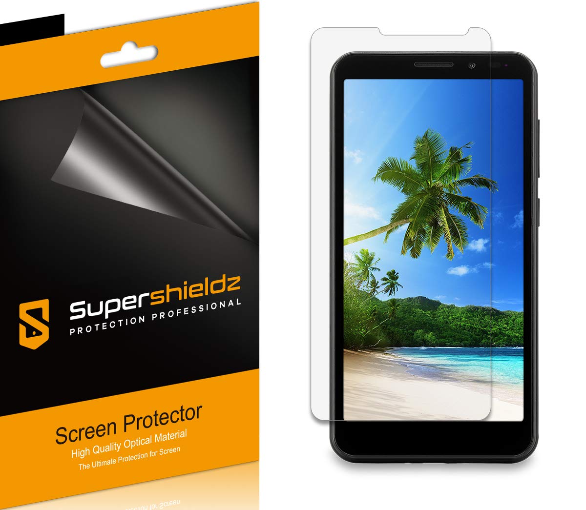 (6 Pack) Designed for Orbic Maui Screen Protector, High Definition Clear Shield (PET)