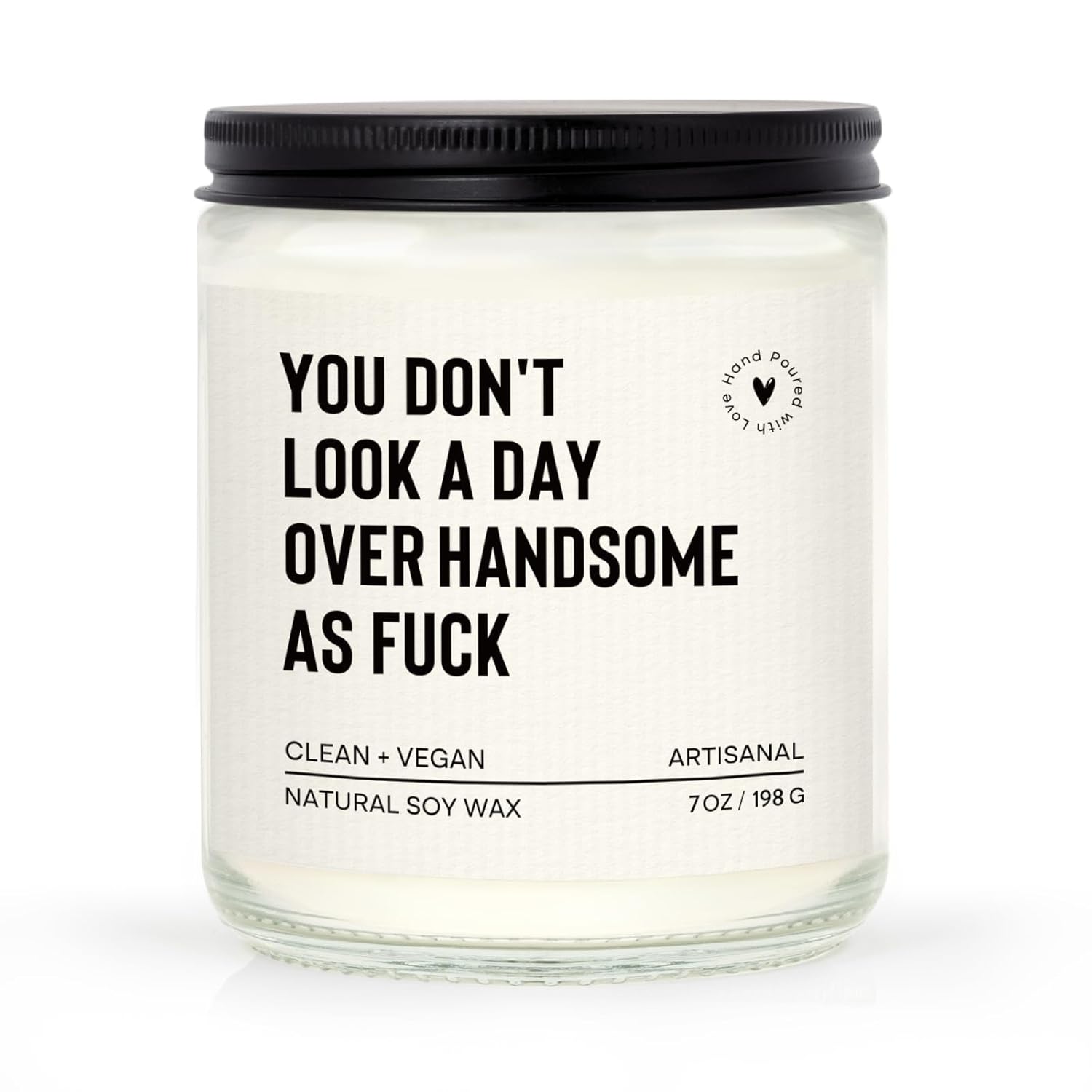 Valentines Day Gifts For Him Boyfriend Husband, Funny Birthday Gifts For Men Brother Friend, Romantic Anniversary Present For Men Boyfriend Husband Fiance, Lavender Candle(7Oz)