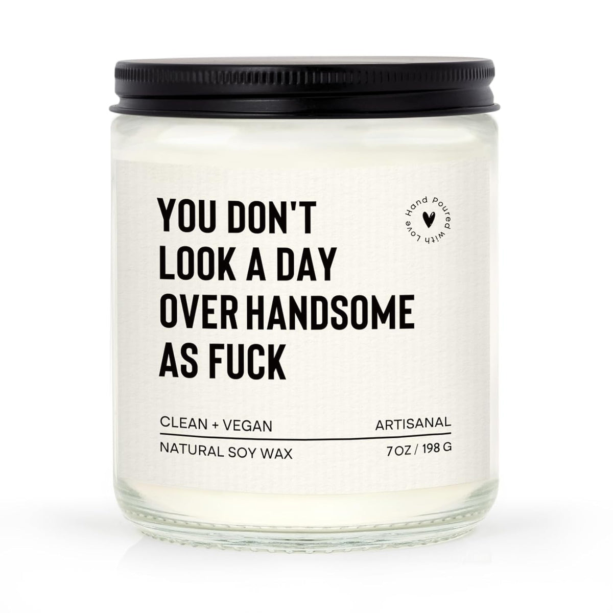 Valentines Day Gifts For Him Boyfriend Husband, Funny Birthday Gifts For Men Brother Friend, Romantic Anniversary Present For Men Boyfriend Husband Fiance, Lavender Candle(7Oz)