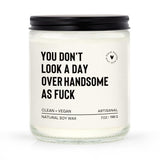 Valentines Day Gifts For Him Boyfriend Husband, Funny Birthday Gifts For Men Brother Friend, Romantic Anniversary Present For Men Boyfriend Husband Fiance, Lavender Candle(7Oz)