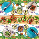 3-Piece 54 X 108 Inch Dinosaur Theme Plastic Tablecloth - Disposable Rectangle Table Cover For Dining, Picnic, Birthday, Baby Shower, Dino Party, Festive Themed Indoor Outdoor Decorations