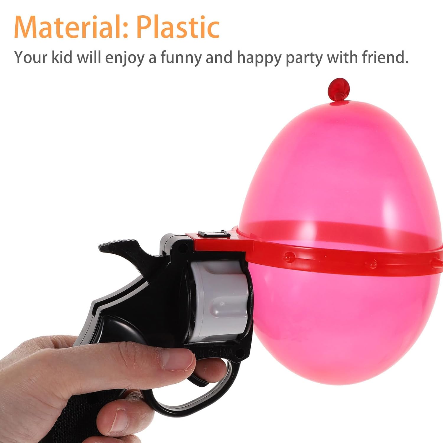Kid Rotary Table Game Balloon Gun Toy For Kids Party Activities Boys Girls Fun Spoof Toy Lightweight And Durable