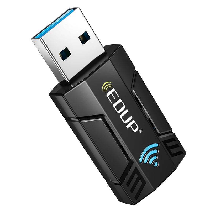 Edup Ac 1300Mbps Usb Wifi Adapter For Pc Usb 3.0 Wireless Dongle, 5Ghz /2.4Ghz