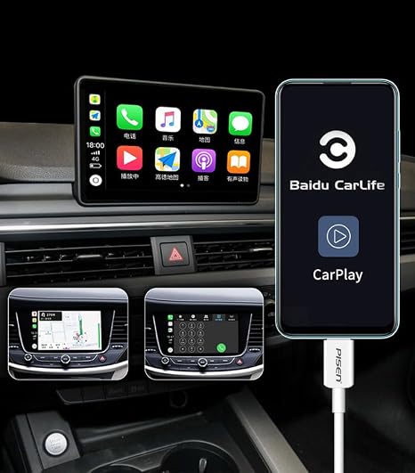 USB A to USB C CarPlay Cable 3.3FT for iPhone iPad & Android Devices