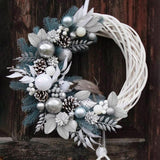 200Pcs Artificial Silk Rose Leaves, Fake Faux Wired Single Leaf For Diy Crafts Floral Arrangements Home Kitchen Wedding Garland Party Decorations (Silver)…