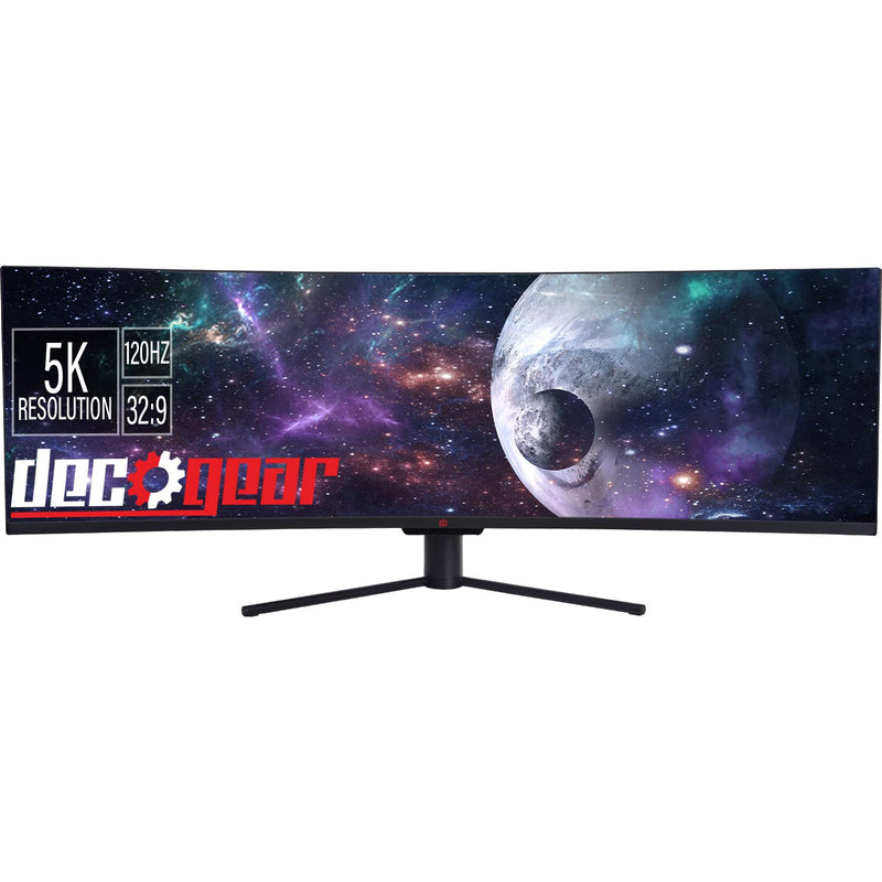 49" Curved Ultrawide 5K Dqhd Gaming Monitor, 32:9, 120 Hz, 101% Ntsc 100% Srgb