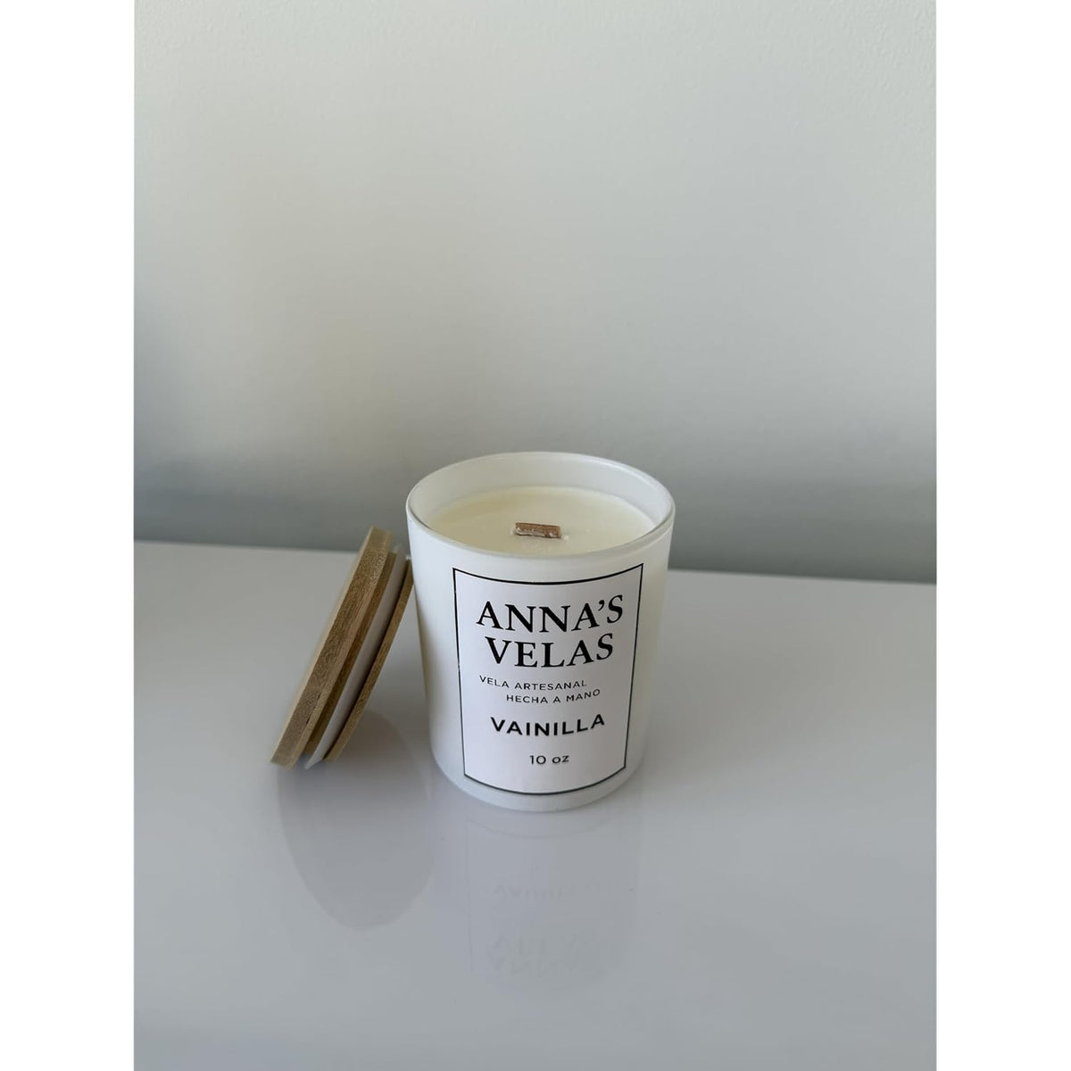 - Vanilla (10 0Z) Handmade Soy Candle