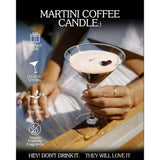 Martini Coffee Candles Gifts For Women, Scented Candles Unique Gifts For Women,Funny Cute Cool Cereal Soy Wax Candle For Home, Bedroom,Coffee Bar Scented For Christmas, Birthday,Halloween
