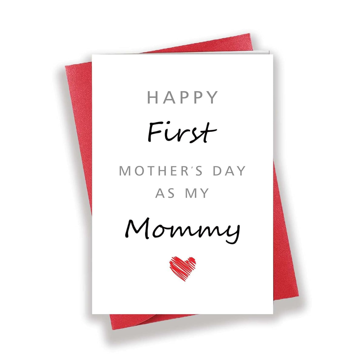 Lovely Happy First Mother’S Day For Mommy Mom, Unique Celebrating Mom’S Day Card For Mama Mother