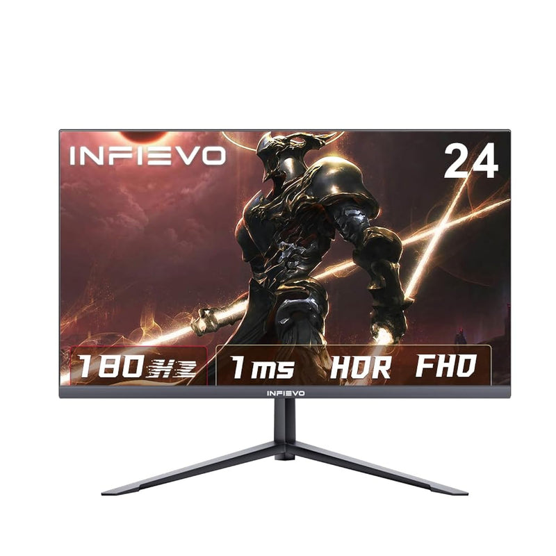 Gaming Monitor 24 Inch Fhd 1080P Computer Monitor 180Hz Va 1Ms, Freesync, Ultr