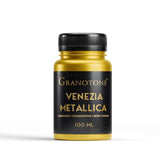 Acrylic Venezia Metallic Colour, Non-Fading & Shimmering Metallic Acrylic Paint With Rich Pigments | Non-Toxic Metallic Colours Ideal For Kids, Artist & Beginners | Pack Of 2 (100 Ml Gold +