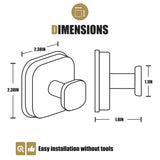 Suction Cup Hooks For Shower,Heavy Duty Shower Hooks For Bathroom Wall,Glass Windows,Smooth Doors To Hang Towels,Robes,Coat,Reusable Suction Cup Wreath Hanger For Christmas Wreaths-Black(2 Pack)