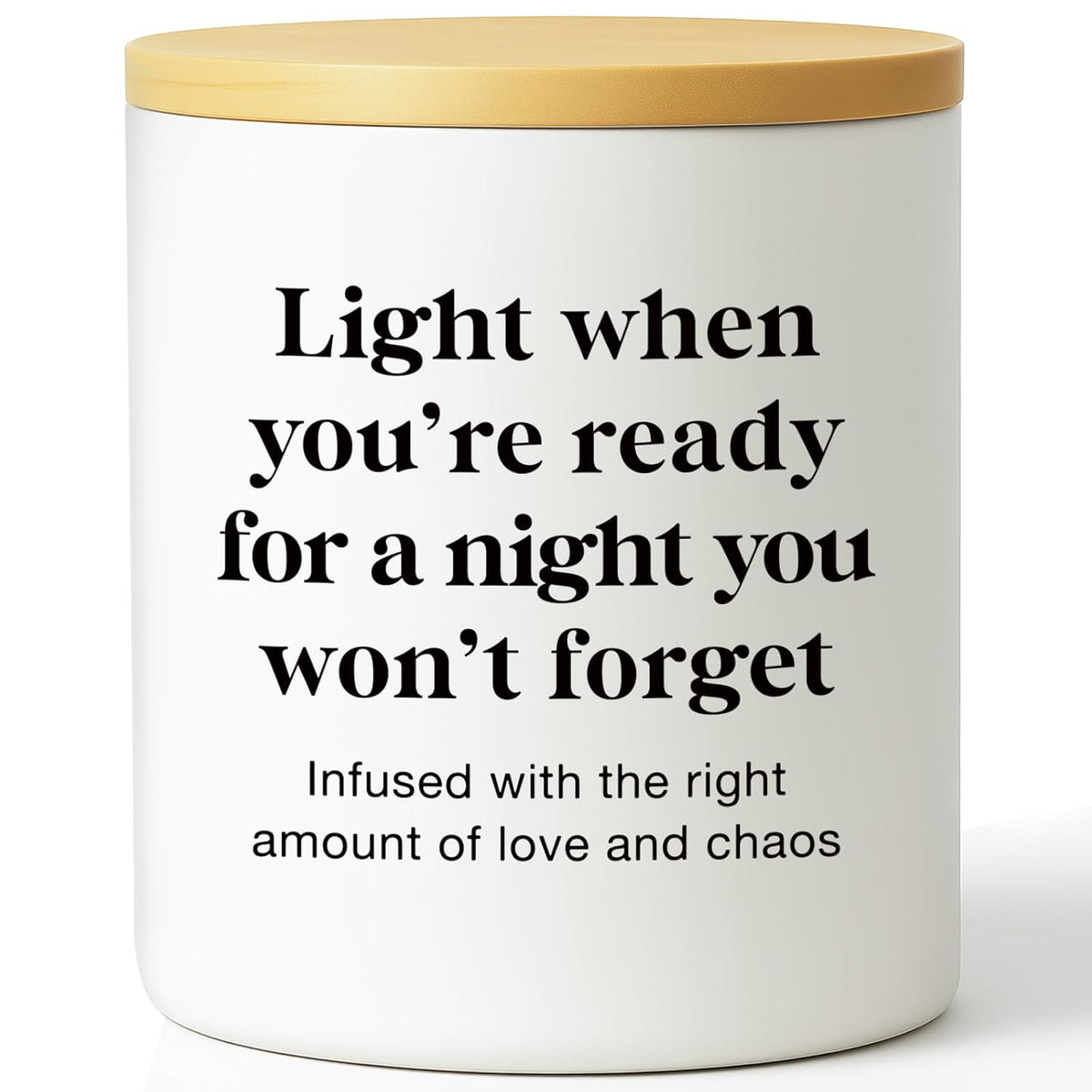 Gifts For Him Her Boyfriend Girlfriend Valentine’S Day Candle –Sexy Playful Gift For Boyfriend, Girlfriend Or Partner Love Chaos Scented Candle For Anniversary Birthday Couples Date Night Gift