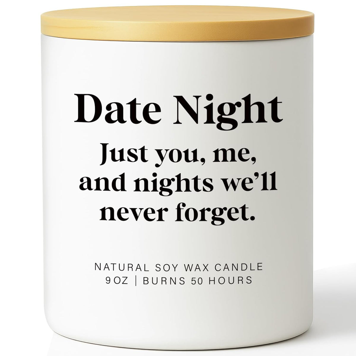 Gifts For Him Her Couple Valentine’S Day Date Night Soy Wax Candles, Romantic Date Night Gift For Girlfriend Boyfriend Wife Husband, Anniversary Birthday Couples Date Night Gift Valentine Candle