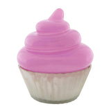 Scented Candles Handmade Pink Cupcake-Shaped Glass Candle, 4" Dia X 4.75" H, Cookies
