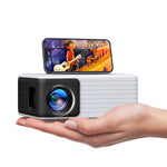 Mini Projector - 720P, WiFi, Bluetooth, Portable, iOS/Android/PC Compatible