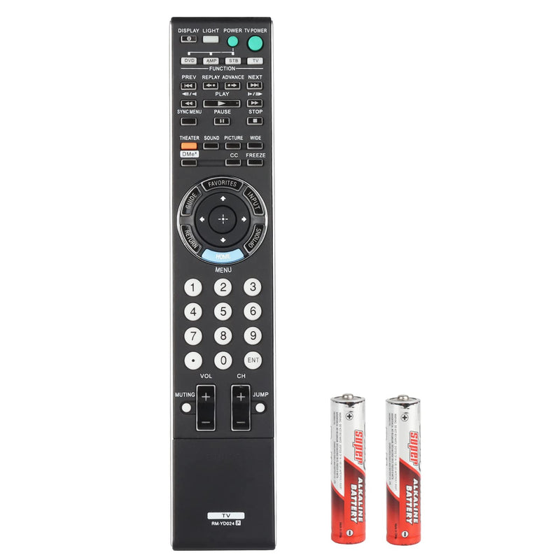 Rm-Yd024 Rmyd024 Remote Control Compatible With Sony Tv Kdl-40Z4110 Kdl-40Vl16