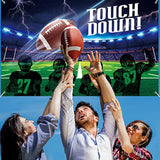 Football Party Decoration Large Fabric Scene Touchdown Photo Booth Backdrop Banner