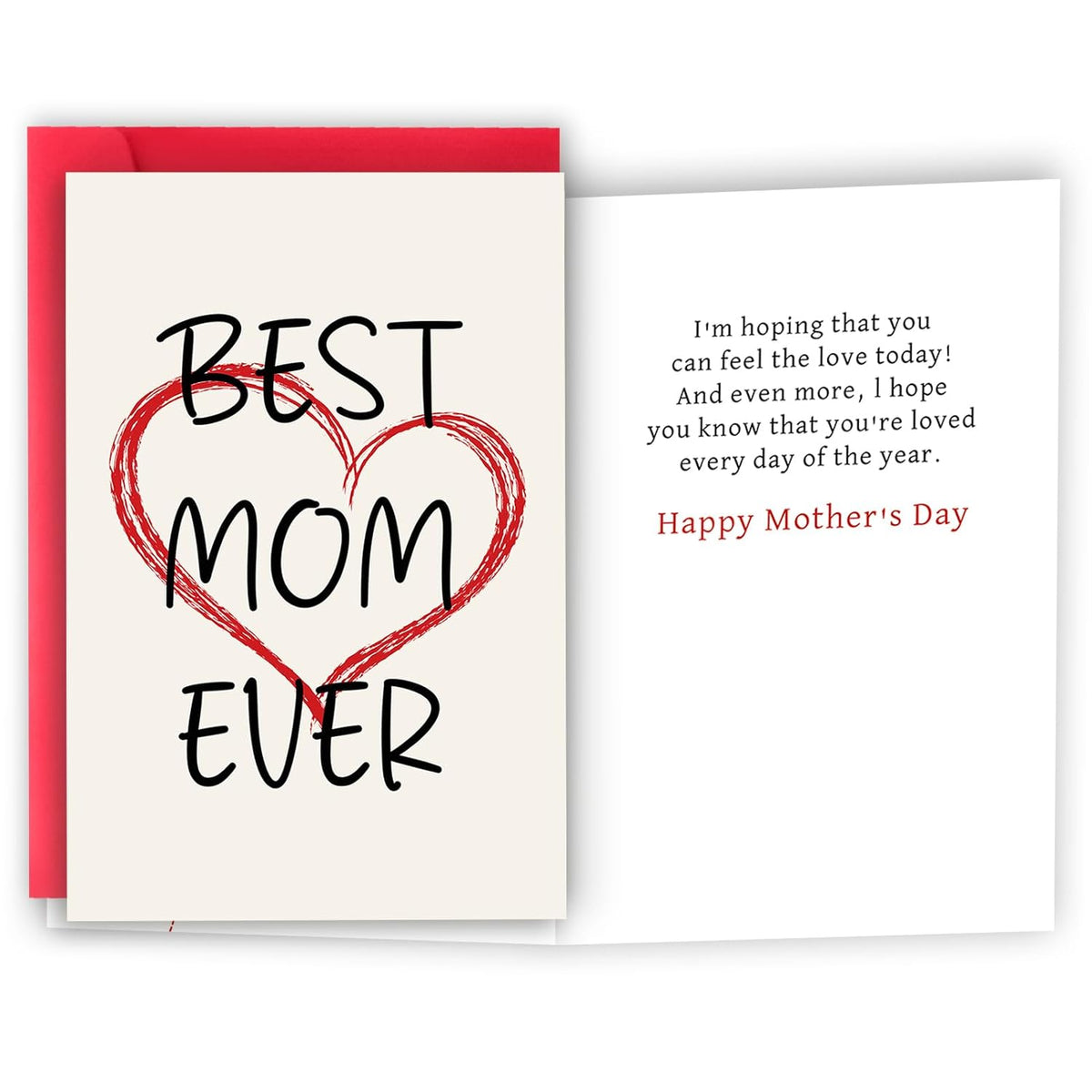 Mothers Day Card, Mothers Day Gifts For Mom, First Mother'S Day Gifts For New Mom, Happy Mother'S Day Card For Wife Mother From Daughter Son Husband With Envelope