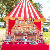 The Big One Circus Themed 1St Birthday Banner - Carnival Photo Banner