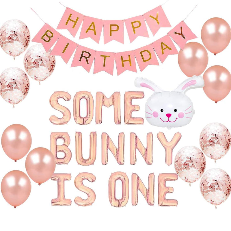 Some Bunny Is One First Birthday Party Supplies, Some Bunny Is One Bal