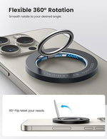 Magnetic Phone Ring Holder for MagSafe, Grip Stand for iPhone 15/14/13/12