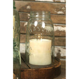 Colonial Tin Works Mason Jar Cloche - Quart Size, Clear,