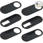 6-Pack Ultra-Thin Camera Cover Slide, Privacy Blocker for MacBook, iPhone, iPad