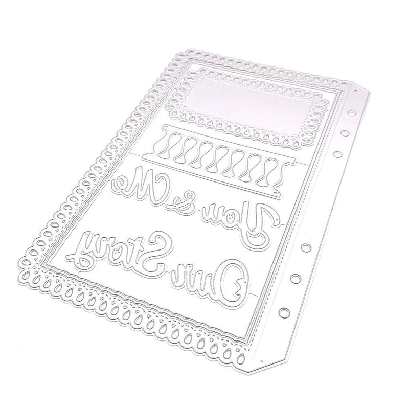 Elegant Planners Metal Cutting Dies Stencils For Diy Scrapbooking Deco