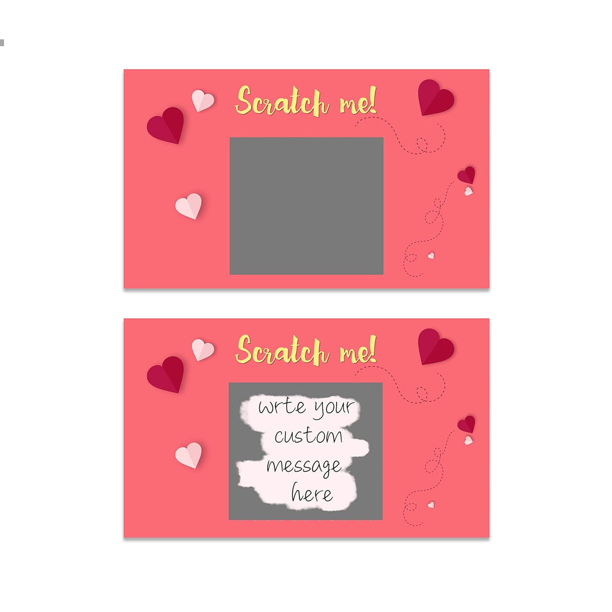 Scratch Valentines Day Card, Love Coupons, Love Note Scratch Off Cards, 20 Pieces Valentine'S Day Anniversary Greeting Card, Diy Valentines, Romantic Gifts For Husband, Wife, Lovers, Kids(A10)