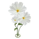 Giant Daisy Flowers Artificial, Large Paper Flower For Decoration, 6.1Ft Big Daisies Flowers Decor, No Fading For Birthday Party Garden Office Home Wedding Graduation Shop Window Display 3Pcs(White)