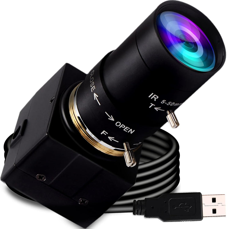 5-50Mm Varifocal Lens 1080P Usb Camera With H.264 High Definition Sony Imx323