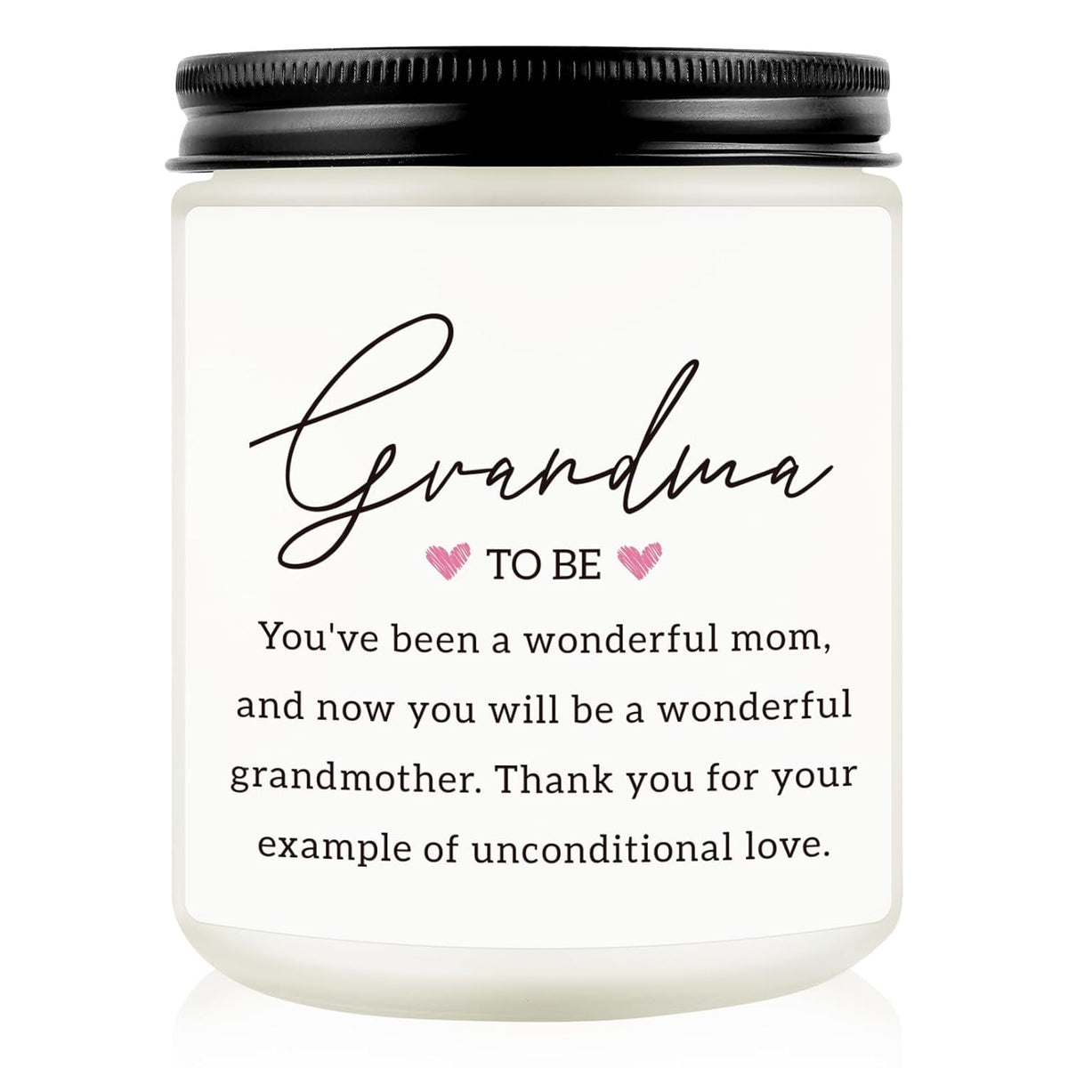 New Grandma Gifts, First Time Grandma Gifts, Grand Baby Announcement Gift For Grandmother, 2026 Promoted To Grandmother Candle