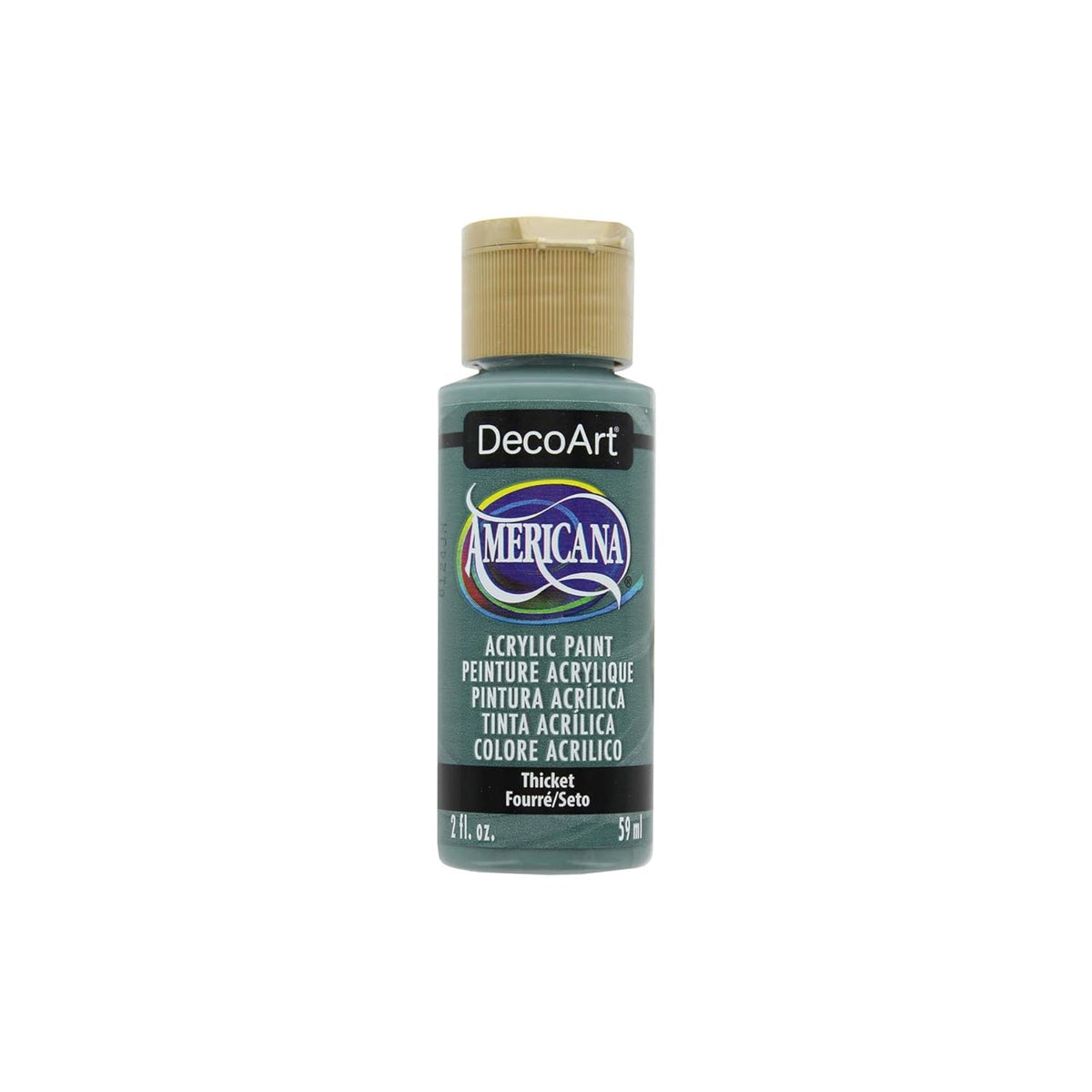 DecoArt Acrylic Paint for Arts and Crafts, Thicket, One Size