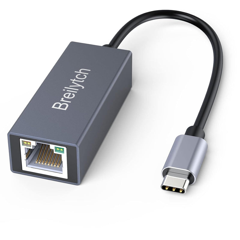 Usb C To Ethernet Adapter,Rj45 To Usb-C Thunderbolt 3 Type C Gigabit Network 1