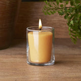 Root Candles Scented Votive Candles 20-Hour Beeswax Blend Premium Handcrafted Bulk Candle Pack, 18-Count Votives, Tangerine Lemongrass