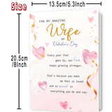 Funny Valentines Day Card For Wife, Sweet Valentine'S Day Card Gifts For Wife From Husband
