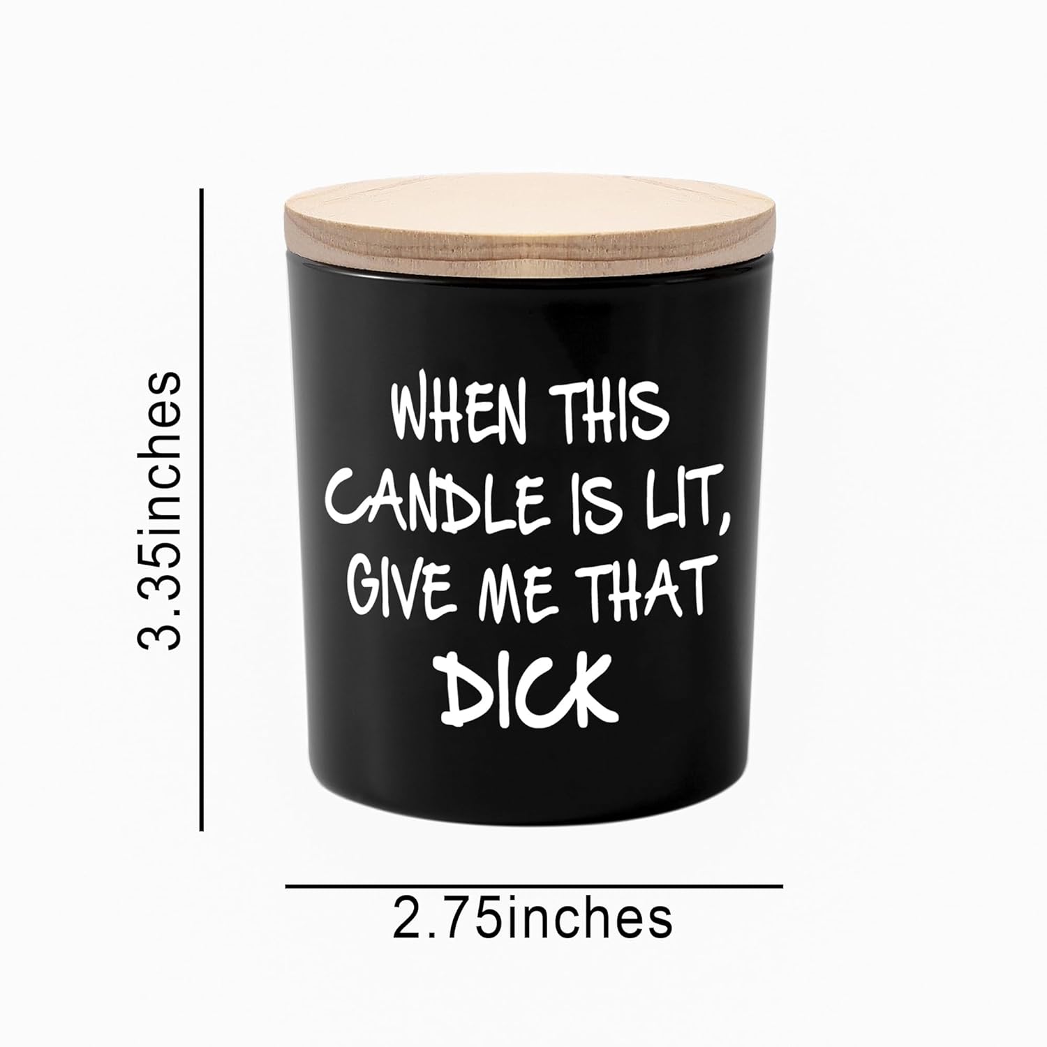 Gifts For Him Husband Boyfriend Funny Unique Christmas Anniversary Valentines Day Birthday Gag Gifts For Him Men Adults Bachelorette Bridal Shower For Bride Sandalwood Scented Candle