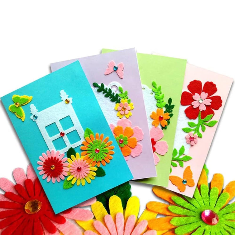 Card Making Kits Diy Handmade Greeting Card Kits For Kids, Christmas Card Fold