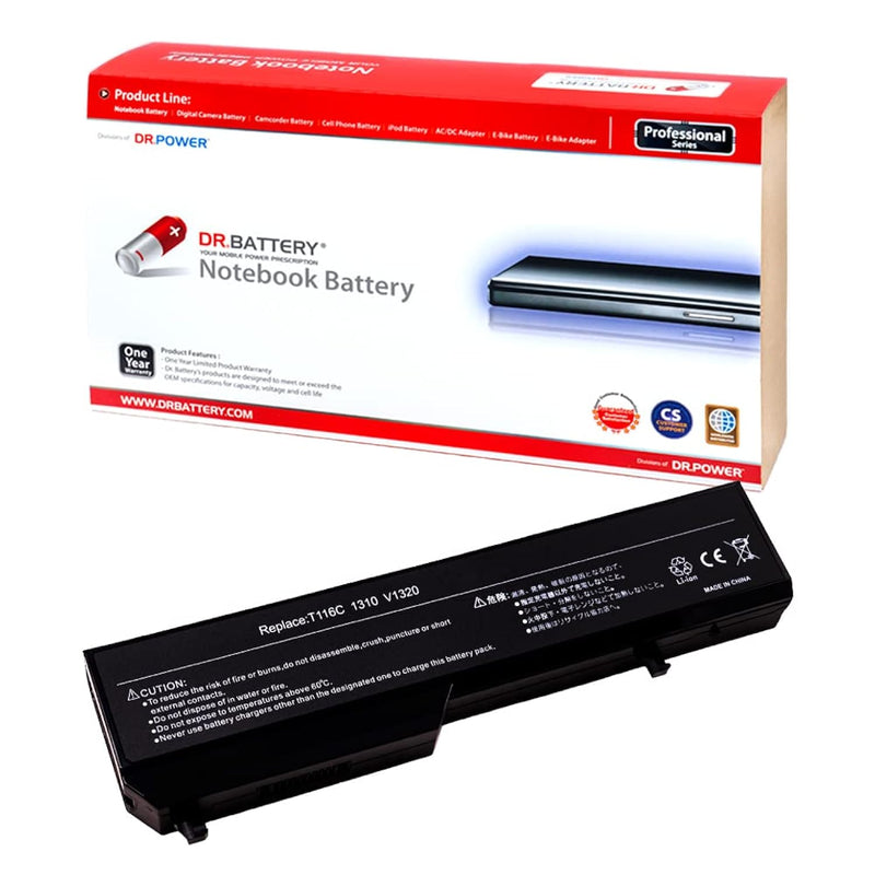 DR. BATTERY K738H T114C N956C PP36X PP36L T114C Battery Replacement for Dell V