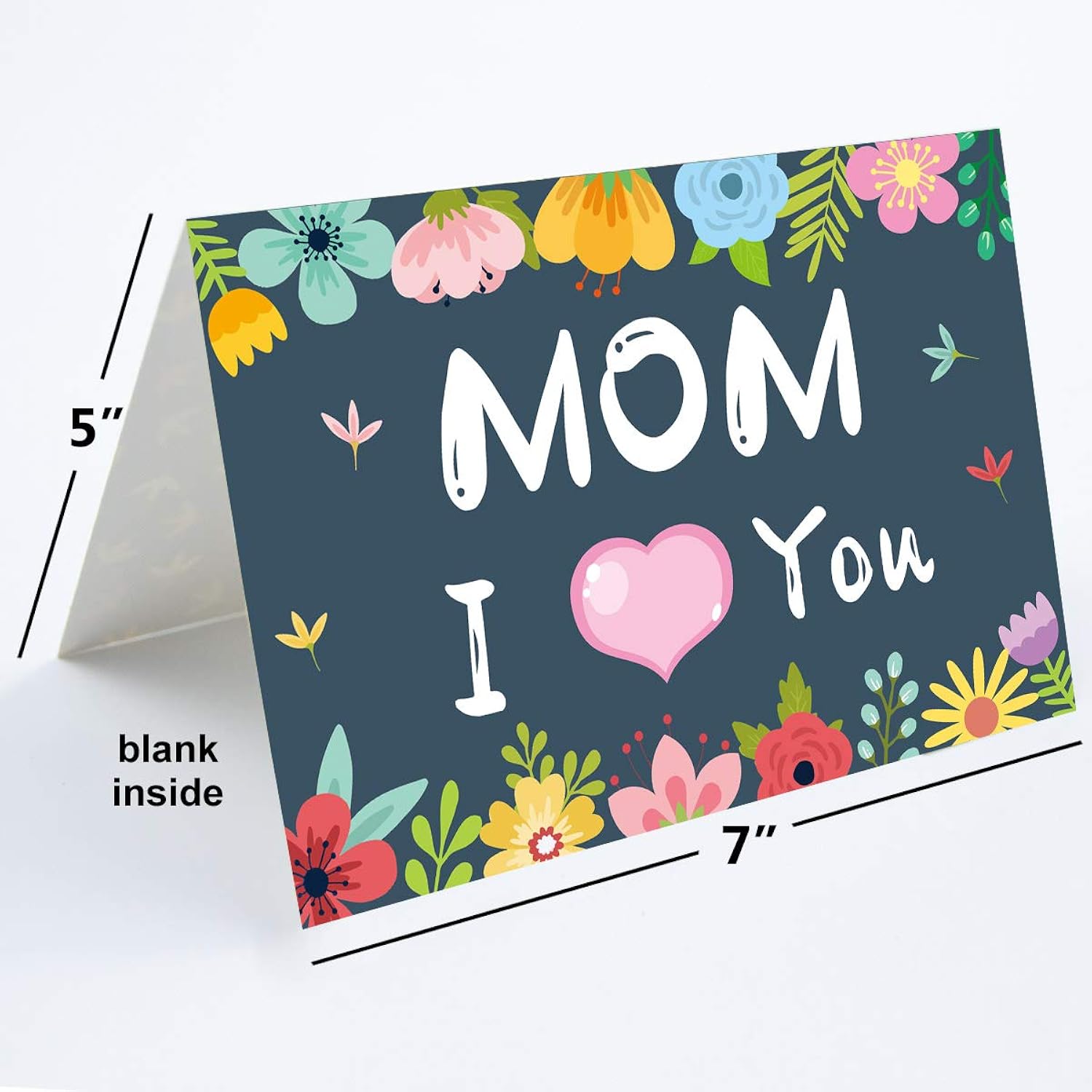 Mothers Day Cards 12 Pack Floral Happy Mother’S Day Blank Note Greeting Card With Envelopes