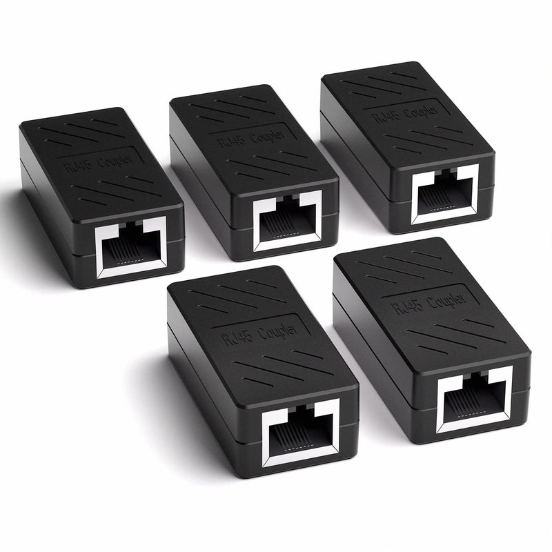 Rj45 Coupler Rj45 Inline Coupler Cat7 Cat6A Cat6 Cat5E Cat5 Ethernet Coupler E